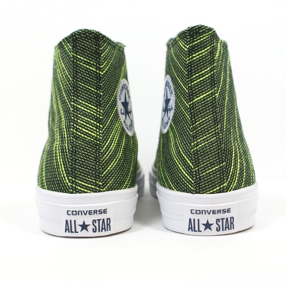 Converse Chuck Taylor All Star 2 Black Green White - Picture 5 of 6